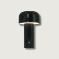 Mushroom Table Lamp in Plastic with USB Charging for Bedside or Desk 0