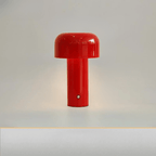 Mushroom Table Lamp in Plastic with USB Charging for Bedside or Desk 15
