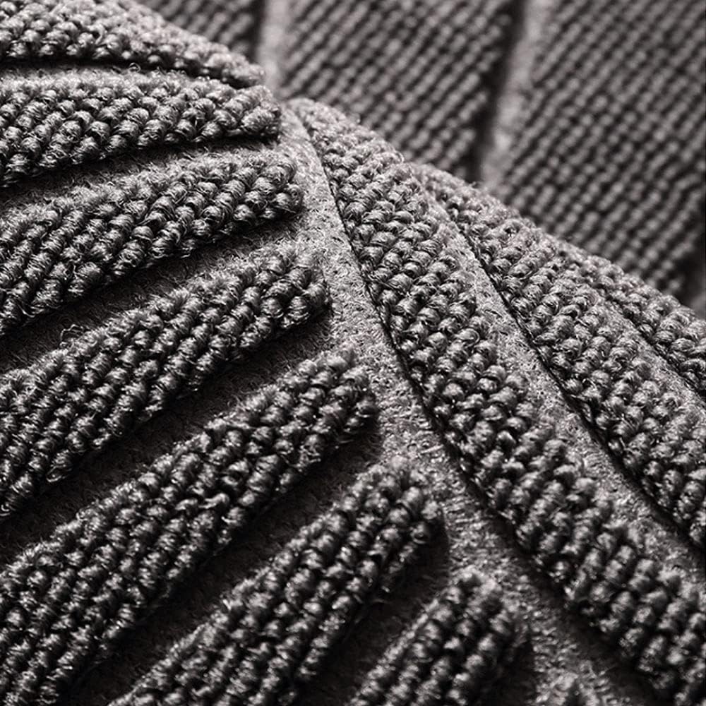 Non-Slip Rubber Doormat with Textured Surface for Outdoor Entrances 2
