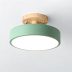 Nordic Log Round LED Ceiling Light