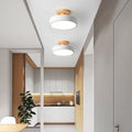 Nordic Log Round LED Ceiling Light