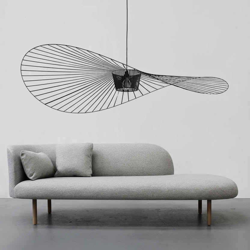 Nordic Glass Pendant Light with Adjustable Hanging Cable in Modern Design 0