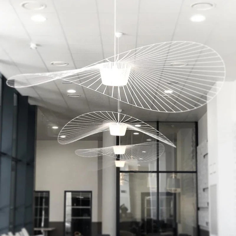 Nordic Glass Pendant Light with Adjustable Hanging Cable in Modern Design 2
