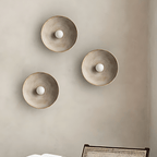 Nova Wall Light – Minimalist Circular Design with Warm White Glow – Stylish Wall Lamp for Modern and Rustic Decor 0