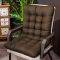 Outdoor Chair Cushion with Polyester Fabric and Padded Support 0
