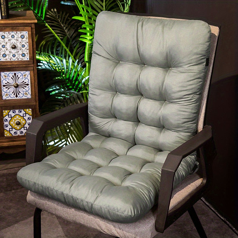 Outdoor Chair Cushion with Polyester Fabric and Padded Support 11