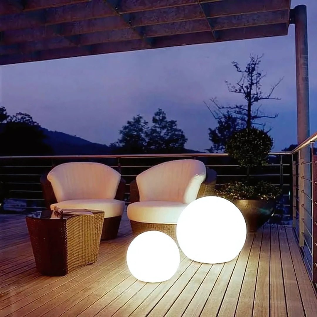 Outdoor Globe Light with Waterproof PVC Design for Garden Use 1