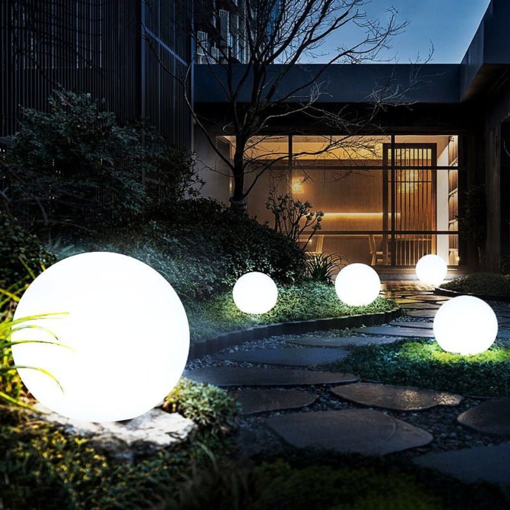 Outdoor Globe Light with Waterproof PVC Design for Garden Use 2