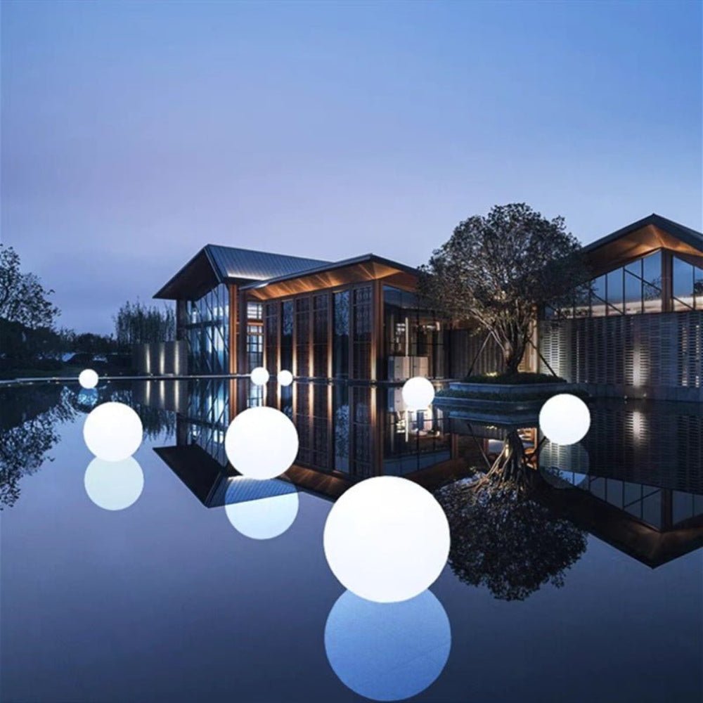 Outdoor Globe Light with Waterproof PVC Design for Garden Use 3