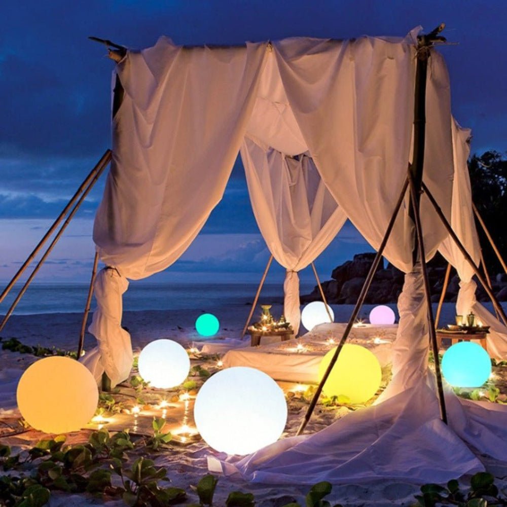 Outdoor Globe Light with Waterproof PVC Design for Garden Use 5