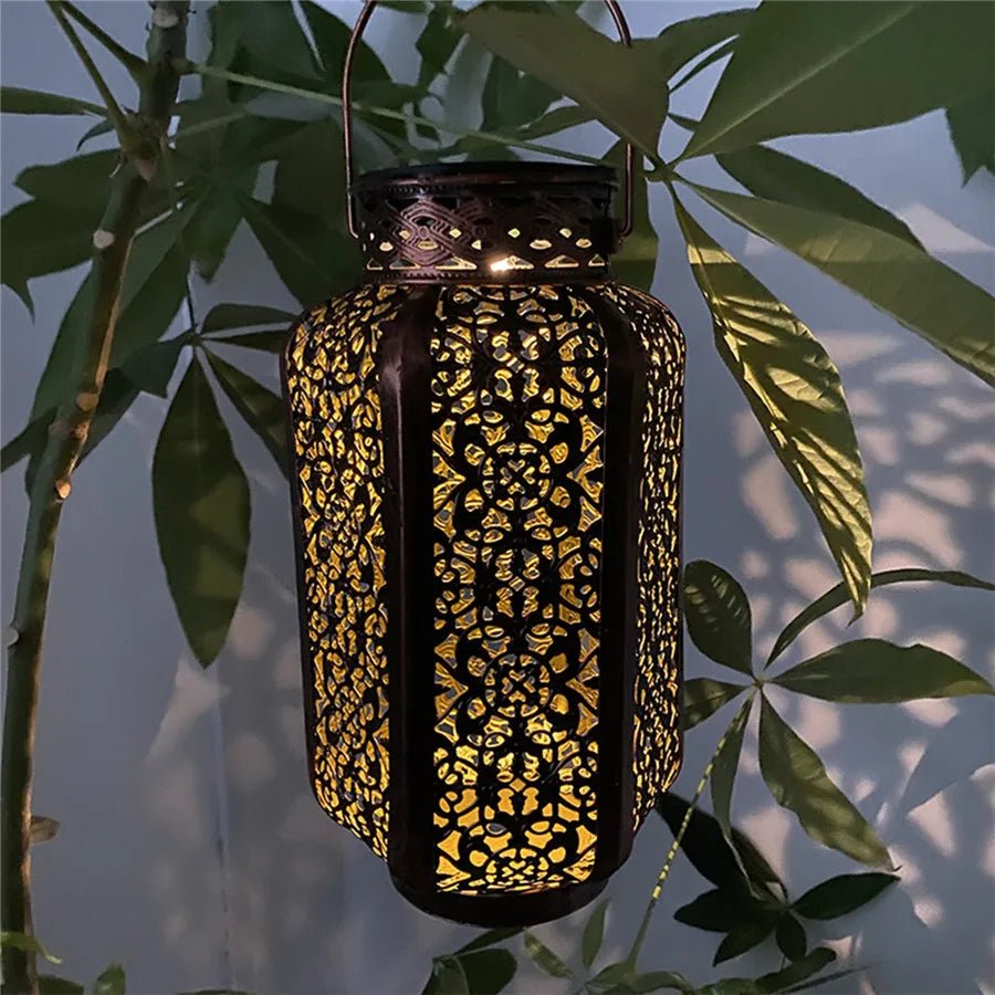 Outdoor Solar Lanterns with Waterproof Design and Dusk Sensor 4