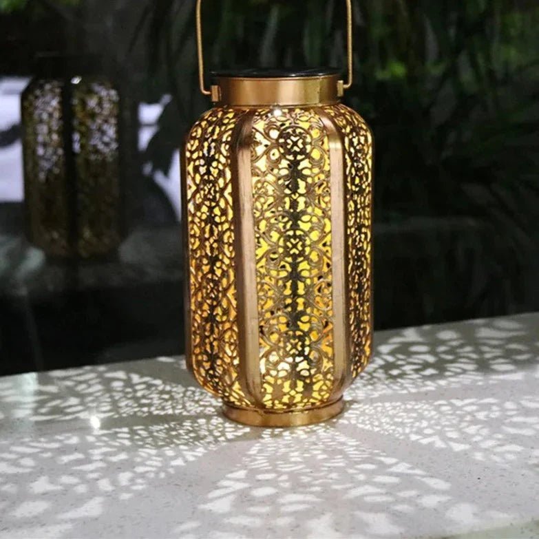 Outdoor Solar Lanterns with Waterproof Design and Dusk Sensor 6