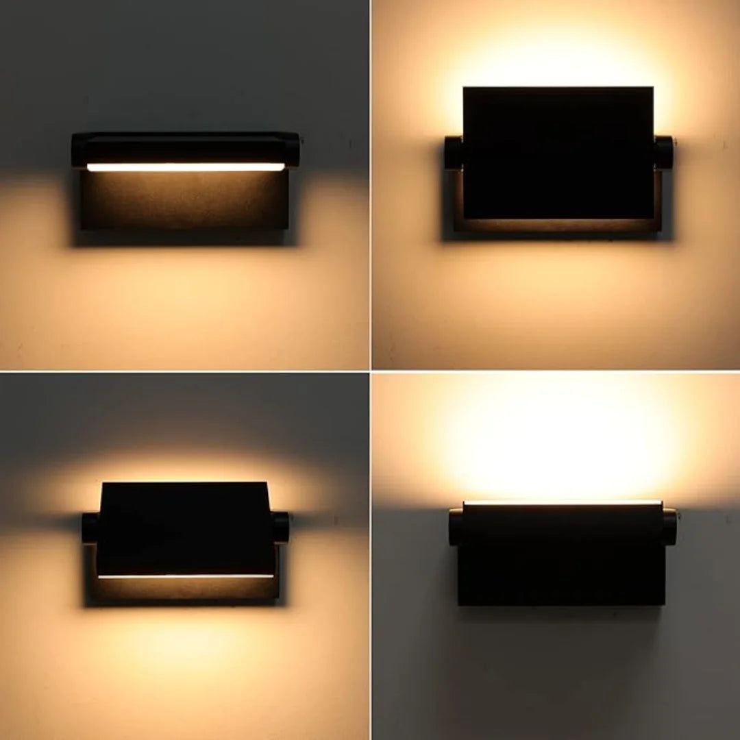 Outdoor Wall Lamp with Aluminium Alloy Body and Motion Sensor 2