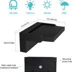 Outdoor Wall Lamp with Aluminium Alloy Body and Motion Sensor 3