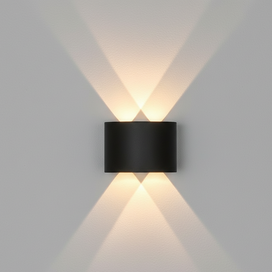 Outdoor Wall Lantern with ABS Body and Waterproof Design 0