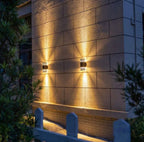 Outdoor Wall Light with Aluminium Body and Dual Illumination Effect 1