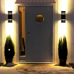 Outdoor Wall Light with Aluminium Body and Dual Illumination Effect 4