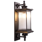 Outdoor Wall Lights with Metal and Glass Design for Garden Illumination 1
