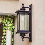 Outdoor Wall Lights with Metal and Glass Design for Garden Illumination 3