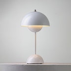 Portable Cordless Table Lamp with Plastic Body and LED Light 0
