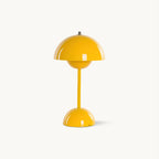 Portable Cordless Table Lamp with Plastic Body and LED Light 1