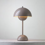 Portable Cordless Table Lamp with Plastic Body and LED Light 10