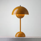Portable Cordless Table Lamp with Plastic Body and LED Light 12