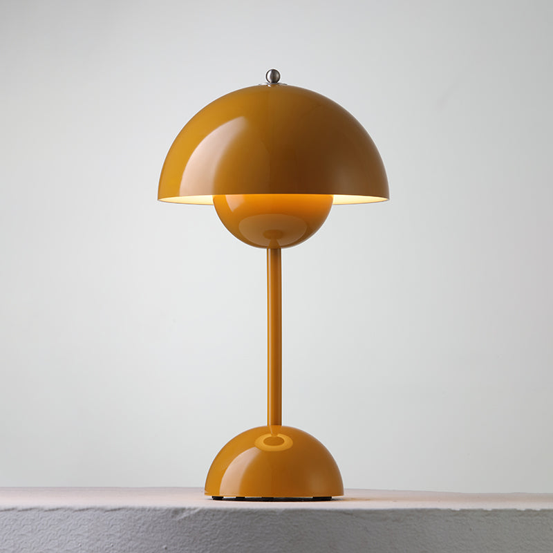 Portable Cordless Table Lamp with Plastic Body and LED Light 12