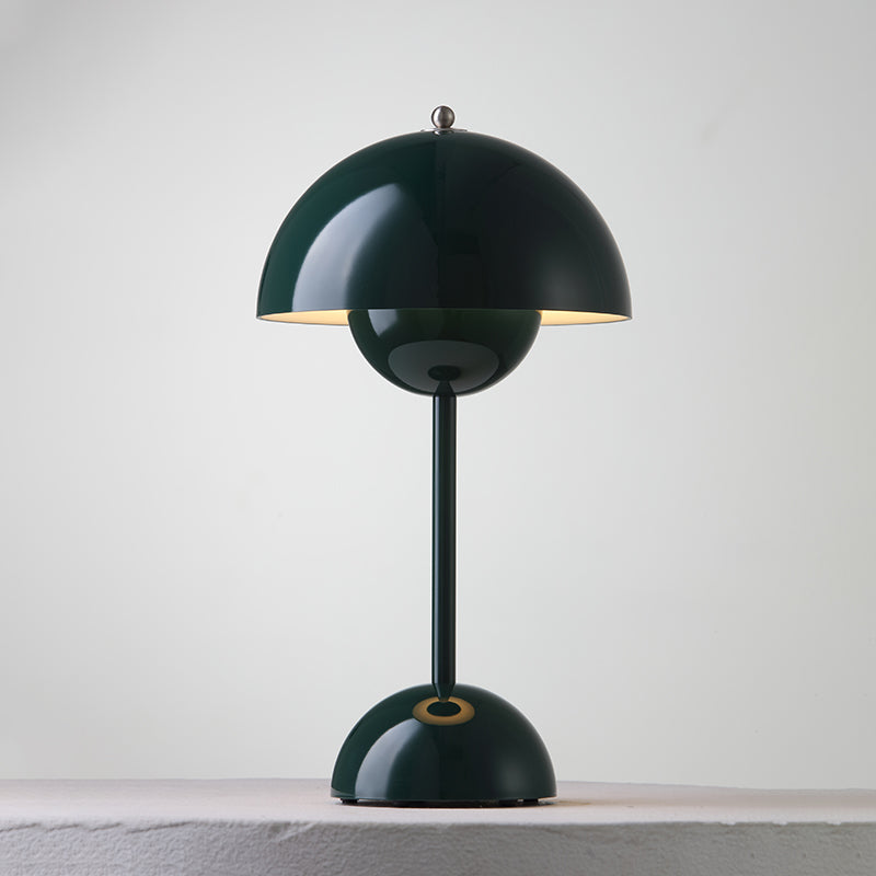 Portable Cordless Table Lamp with Plastic Body and LED Light 16