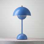 Portable Cordless Table Lamp with Plastic Body and LED Light 9