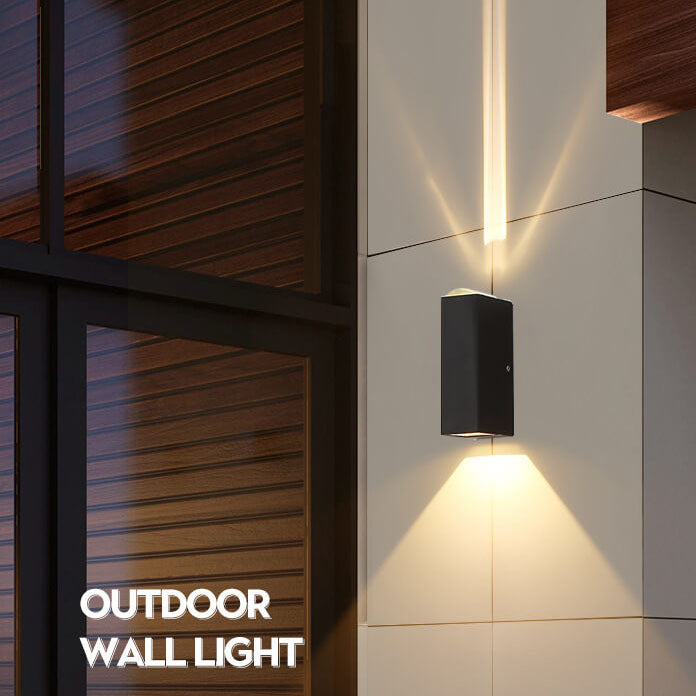 Rectangular LED Outdoor Wall Sconce