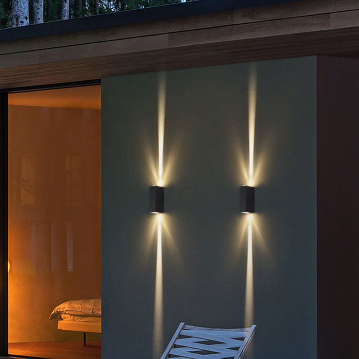 Rectangular LED Outdoor Wall Sconce