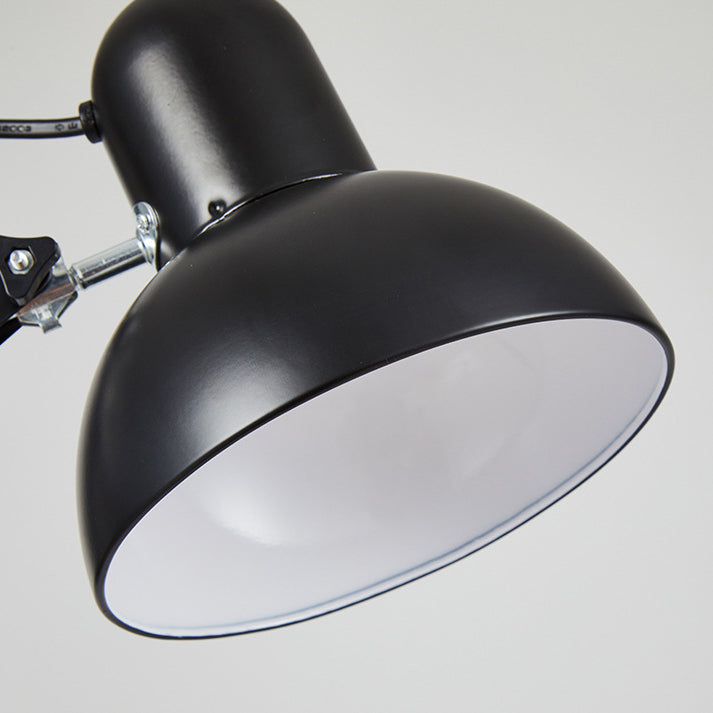 Retractable Long Arm Clip Table Lamp