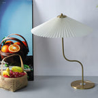 Retro Pleated Umbrella Table Lamp