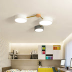 Scandinavian Wood Iron LED Light