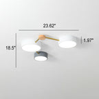 Scandinavian Wood Iron LED Light