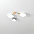 Scandinavian Wood Iron LED Light