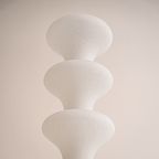 Sculptural Floor Lamp with High-Quality Glass and Metal Base – Dual Light Modes 6