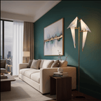 Sculptural Origami Bird Magnetic Accent Light - Rechargeable LED Decorative Lamp 8
