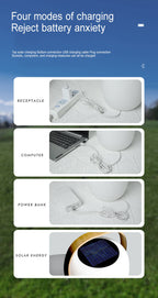 Solar Portable Basket Outdoor Light
