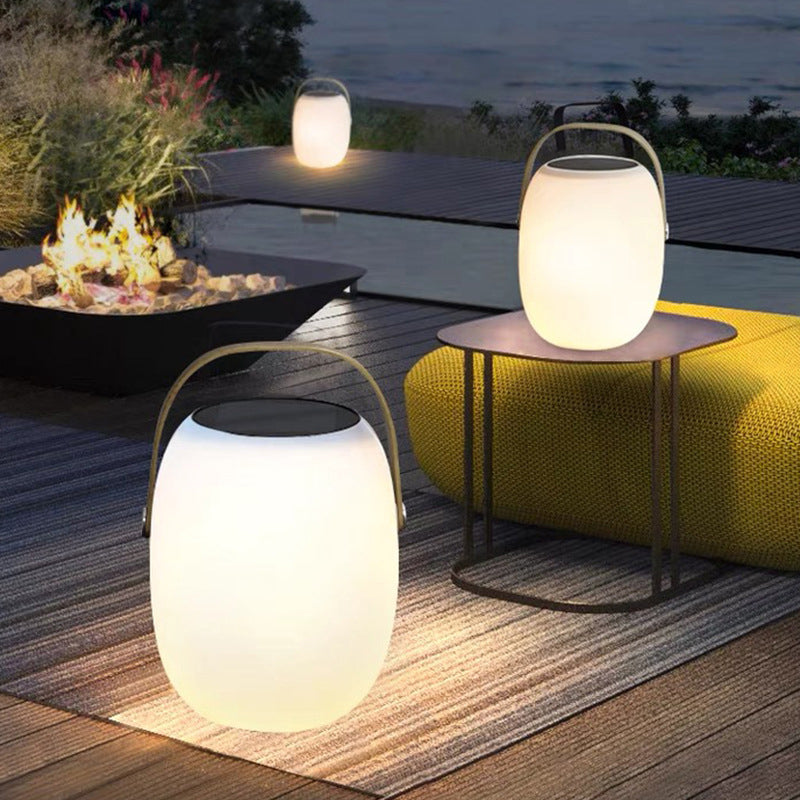 Solar Portable Basket Outdoor Light