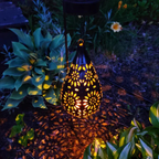 Solar Garden Lamp - Stainless Steel Waterproof Pathway Light with Modern Design 3