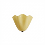Stained Glass Wall Sconce with LED Light in Retro Art Deco Design 0