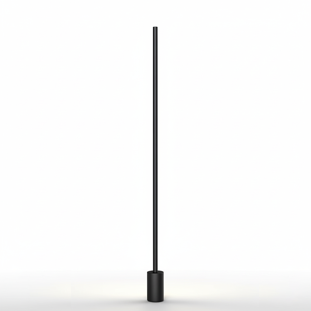 Stylish Corner Floor Lamp with Metal Finish and Dynamic RGBIC Lighting 0