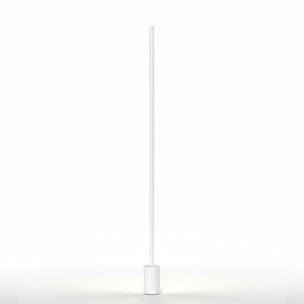 Stylish Corner Floor Lamp with Metal Finish and Dynamic RGBIC Lighting 1