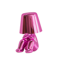Table Lamp with Resin Thinker Design and LED Lighting for Living Room 0