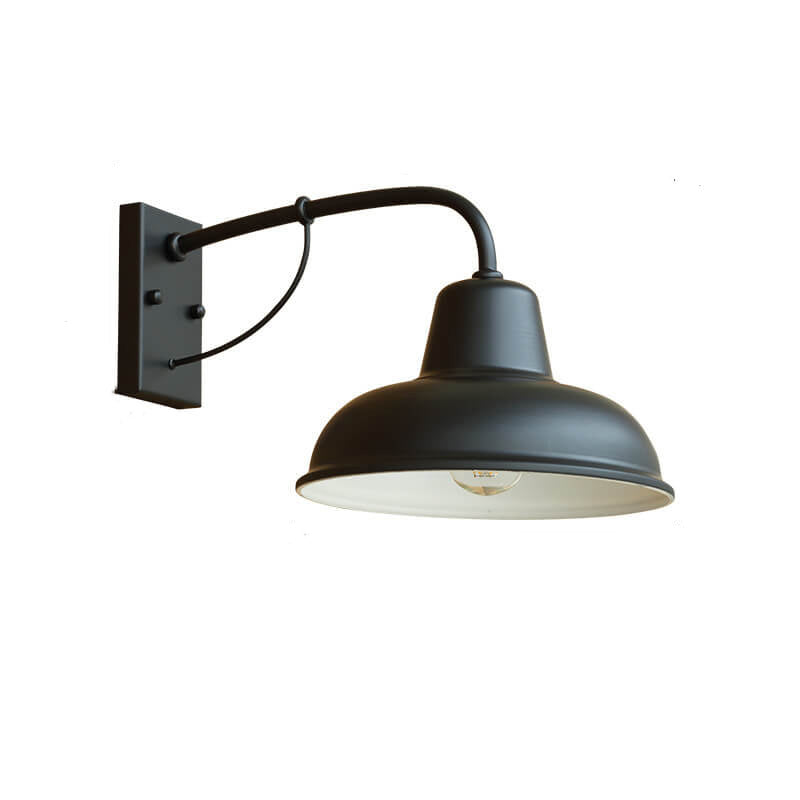 Vintage Iron Barn Outdoor Sconce