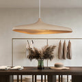 Wabi Sabi LED Pendant Light in Bracken Brown and White for Serene Ambience 0