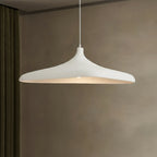 Wabi Sabi LED Pendant Light in Bracken Brown and White for Serene Ambience 2