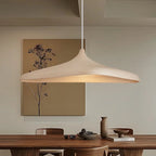 Wabi Sabi LED Pendant Light in Bracken Brown and White for Serene Ambience 4